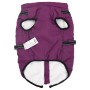 Abrigo para perro con arnés impermeable reflectante L68 morado von , Kleidung für Hunde - Ref: Foro24-4019645, Preis: 22,99 €...