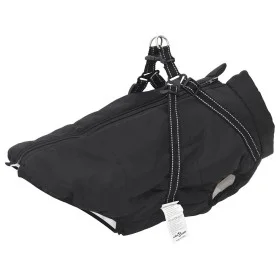 Abrigo para perro con arnés impermeable reflectante L52 negro von , Kleidung für Hunde - Ref: Foro24-4019647, Preis: 28,64 €,...