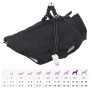 Abrigo para perro con arnés impermeable reflectante L52 negro von , Kleidung für Hunde - Ref: Foro24-4019647, Preis: 29,27 €,...
