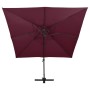 Ampelschirm mit Doppeldach bordeauxrot 300x300 cm von vidaXL, Sonnenschirme - Ref: Foro24-312380, Preis: 248,20 €, Rabatt: %