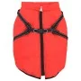 Abrigo para perro con arnés impermeable reflectante L52 rojo by , Clothes for dogs - Ref: Foro24-4019890, Price: 22,68 €, Dis...
