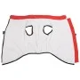 Abrigo para perro con arnés impermeable reflectante L52 rojo by , Clothes for dogs - Ref: Foro24-4019890, Price: 22,68 €, Dis...