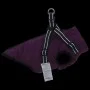 Abrigo para perro con arnés impermeable reflectante L32 morado von , Kleidung für Hunde - Ref: Foro24-4019903, Preis: 19,38 €...