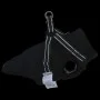 Abrigo para perro con arnés impermeable reflectante L28 negro von , Kleidung für Hunde - Ref: Foro24-4019908, Preis: 19,38 €,...