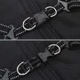 Abrigo para perro con arnés impermeable reflectante L28 negro von , Kleidung für Hunde - Ref: Foro24-4019908, Preis: 19,38 €,...