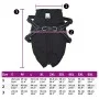 Abrigo para perro con arnés impermeable reflectante L28 negro von , Kleidung für Hunde - Ref: Foro24-4019908, Preis: 19,38 €,...