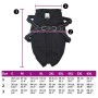 Abrigo para perro con arnés impermeable reflectante L28 negro by , Clothes for dogs - Ref: Foro24-4019908, Price: 19,78 €, Di...