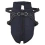 Abrigo perro con arnés impermeable reflectante L32 azul marino by , Clothes for dogs - Ref: Foro24-4019915, Price: 19,21 €, D...