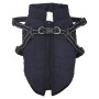 Abrigo perro con arnés impermeable reflectante L32 azul marino von , Kleidung für Hunde - Ref: Foro24-4019915, Preis: 19,60 €...