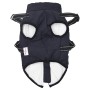 Abrigo perro con arnés impermeable reflectante L32 azul marino von , Kleidung für Hunde - Ref: Foro24-4019915, Preis: 19,60 €...