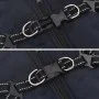 Abrigo perro con arnés impermeable reflectante L32 azul marino by , Clothes for dogs - Ref: Foro24-4019915, Price: 19,21 €, D...