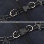 Abrigo perro con arnés impermeable reflectante L32 azul marino von , Kleidung für Hunde - Ref: Foro24-4019915, Preis: 19,60 €...