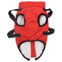 Abrigo para perro con arnés impermeable reflectante L28 rojo von , Kleidung für Hunde - Ref: Foro24-4019948, Preis: 19,78 €, ...
