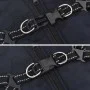 Abrigo perro con arnés impermeable reflectante L40 azul marino by , Clothes for dogs - Ref: Foro24-4019917, Price: 21,86 €, D...