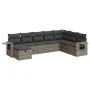 Set de sofás de jardín y cojines 8 piezas ratán sintético gris by , Garden sets - Ref: Foro24-3325536, Price: 495,95 €, Disco...