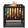 Brasero de acero 40x40x40 cm de vidaXL, Chimeneas - Ref: Foro24-315088, Precio: 51,68 €, Descuento: %