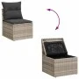 Set de sofás de jardín 8 pzas y cojines ratán sintético gris von , Gartensets - Ref: Foro24-3326123, Preis: 649,07 €, Rabatt: %