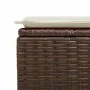 Juego de sofás de jardín 7 piezas con cojines ratán PE marrón by , Garden sets - Ref: Foro24-3326194, Price: 502,98 €, Discou...