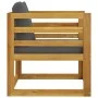 Garden furniture 5 pcs cushions solid acacia wood by vidaXL, Garden sets - Ref: Foro24-3057609, Price: 493,61 €, Discount: %