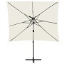 Cantilever parasol with double sand cover 250x250 cm by vidaXL, Umbrellas - Ref: Foro24-312360, Price: 137,98 €, Discount: %