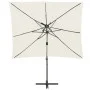 Cantilever parasol with double sand cover 250x250 cm by vidaXL, Umbrellas - Ref: Foro24-312360, Price: 135,74 €, Discount: %