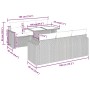 Set sofás de jardín 7 piezas y cojines ratán sintético beige by , Garden sets - Ref: Foro24-3326259, Price: 613,85 €, Discoun...