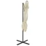 Cantilever parasol with double sand cover 250x250 cm by vidaXL, Umbrellas - Ref: Foro24-312360, Price: 135,74 €, Discount: %