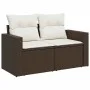 Set sofás de jardín 8 piezas y cojines ratán sintético marrón von , Gartensets - Ref: Foro24-3326284, Preis: 574,92 €, Rabatt: %