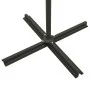 Cantilever umbrella with pole and black LED lights 300 cm by vidaXL, Umbrellas - Ref: Foro24-312340, Price: 87,39 €, Discount: %