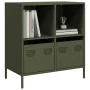 Aparador de acero laminado en frío verde oliva 68x39x73,5 cm de , Aparadores - Ref: Foro24-851362, Precio: 117,98 €, Descuent...