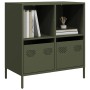 Aparador de acero laminado en frío verde oliva 68x39x73,5 cm von , Sideboards - Ref: Foro24-851362, Preis: 119,58 €, Rabatt: %