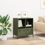 Aparador de acero laminado en frío verde oliva 68x39x73,5 cm de , Aparadores - Ref: Foro24-851362, Precio: 117,98 €, Descuent...