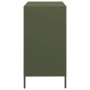 Aparador de acero laminado en frío verde oliva 68x39x73,5 cm von , Sideboards - Ref: Foro24-851362, Preis: 119,58 €, Rabatt: %