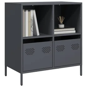 Aparador de acero laminado en frío antracita 68x39x73,5 cm von , Sideboards - Ref: Foro24-851360, Preis: 118,96 €, Rabatt: %
