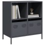 Aparador de acero laminado en frío antracita 68x39x73,5 cm von , Sideboards - Ref: Foro24-851360, Preis: 120,50 €, Rabatt: %