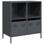 Aparador de acero laminado en frío antracita 68x39x73,5 cm von , Sideboards - Ref: Foro24-851360, Preis: 120,50 €, Rabatt: %
