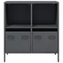 Aparador de acero laminado en frío antracita 68x39x73,5 cm von , Sideboards - Ref: Foro24-851360, Preis: 118,96 €, Rabatt: %