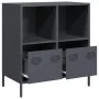Aparador de acero laminado en frío antracita 68x39x73,5 cm von , Sideboards - Ref: Foro24-851360, Preis: 118,96 €, Rabatt: %