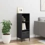 Aparador acero negro 35x39x103,5 cm de , Aparadores - Ref: Foro24-851376, Precio: 70,79 €, Descuento: %