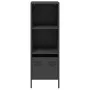 Aparador acero negro 35x39x103,5 cm de , Aparadores - Ref: Foro24-851376, Precio: 70,79 €, Descuento: %