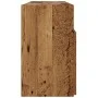 Mueble TV luces LED madera ingeniería envejecida 120x30x50 cm by , TV Furniture - Ref: Foro24-856351, Price: 88,14 €, Discoun...