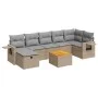 Set de sofás de jardín y cojines 8 piezas ratán sintético beige von , Gartensets - Ref: Foro24-3325825, Preis: 502,42 €, Raba...