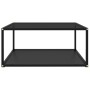 Schwarzer Couchtisch aus gehärtetem Glas, 80 x 80 x 35 cm von vidaXL, Couchtisch - Ref: Foro24-322893, Preis: 90,50 €, Rabatt: %