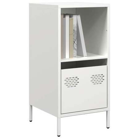 Aparador de acero laminado en frío blanco 35x39x73,5 cm von , Sideboards - Ref: Foro24-851357, Preis: 58,47 €, Rabatt: %