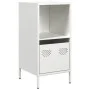 Aparador de acero laminado en frío blanco 35x39x73,5 cm de , Aparadores - Ref: Foro24-851357, Precio: 57,93 €, Descuento: %