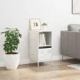 Aparador de acero laminado en frío blanco 35x39x73,5 cm de , Aparadores - Ref: Foro24-851357, Precio: 57,93 €, Descuento: %