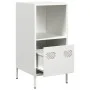 Aparador de acero laminado en frío blanco 35x39x73,5 cm de , Aparadores - Ref: Foro24-851357, Precio: 57,93 €, Descuento: %