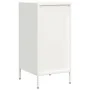 Aparador de acero laminado en frío blanco 35x39x73,5 cm de , Aparadores - Ref: Foro24-851357, Precio: 57,93 €, Descuento: %