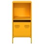 Aparador acero laminado en frío amarillo mostaza 35x39x73,5 cm de , Aparadores - Ref: Foro24-851355, Precio: 59,08 €, Descuen...