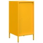 Aparador acero laminado en frío amarillo mostaza 35x39x73,5 cm de , Aparadores - Ref: Foro24-851355, Precio: 59,08 €, Descuen...